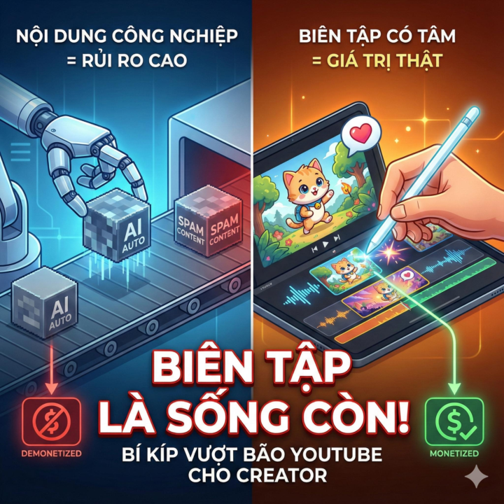 TẠI SAO BIÊN TẬP LÀ YẾU TỐ SỐNG CÒN ĐỂ BẢO VỆ KÊNH LÚC NÀY?