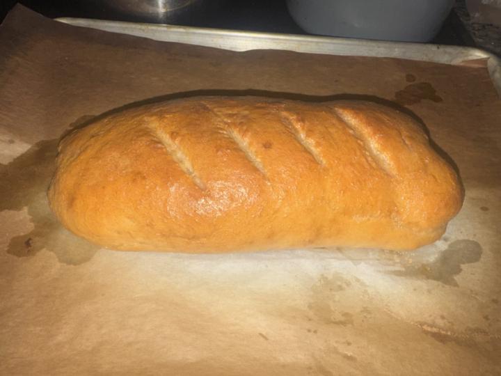 Homemade French Bread 🥖 w/ Shrimp & Grits 