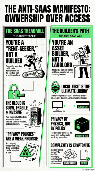 The Anti-SaaS Manifesto Overview