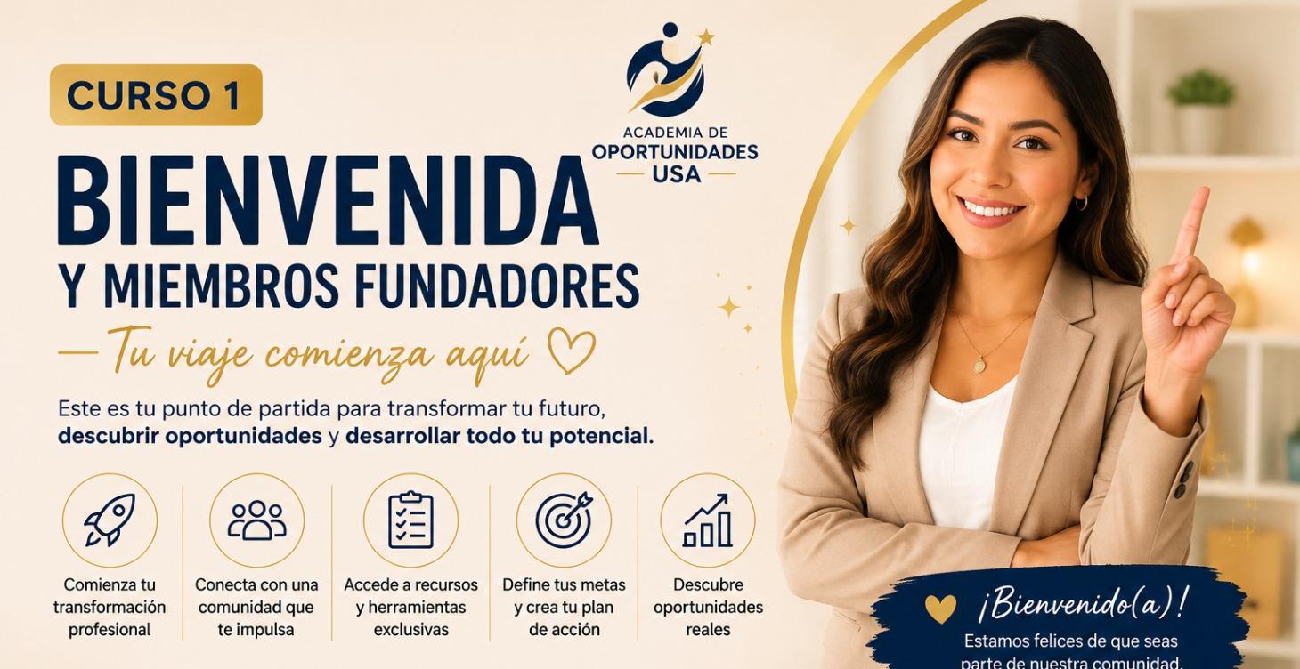 🎉 Bienvenida y Miembros Fundadores
