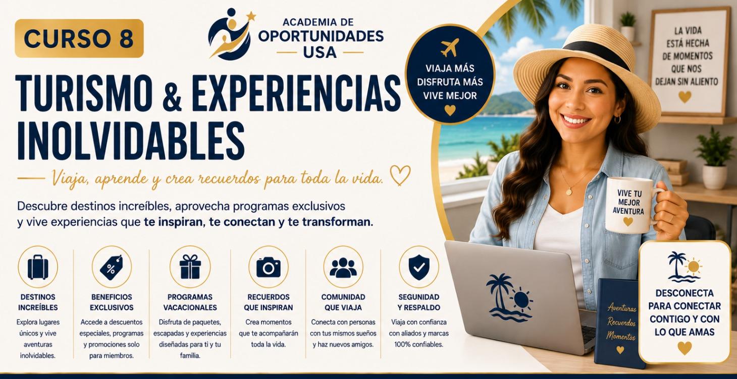 Turismo, Experiencias y Estilo de Vida