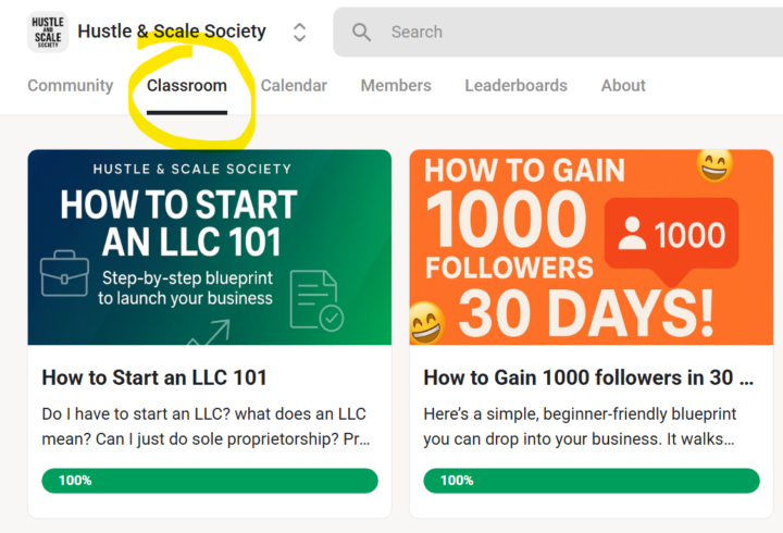 Just finished 2 Courses for the squad