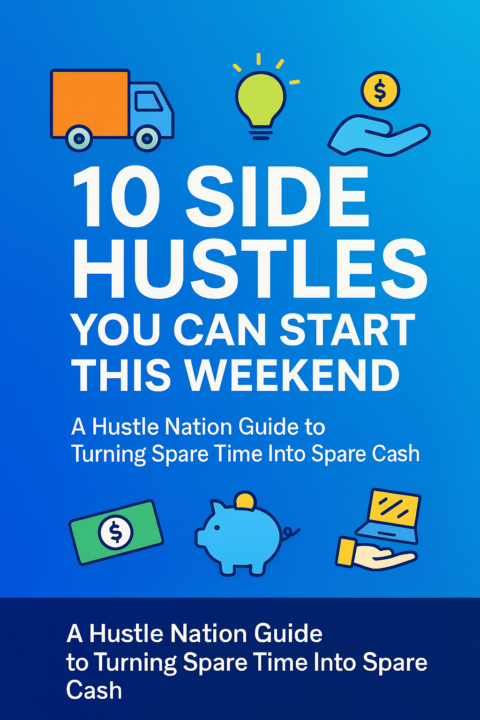 10 Side Hustles You Can Start This Weekend‼️