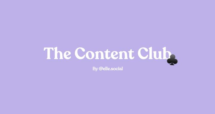 The Content Club