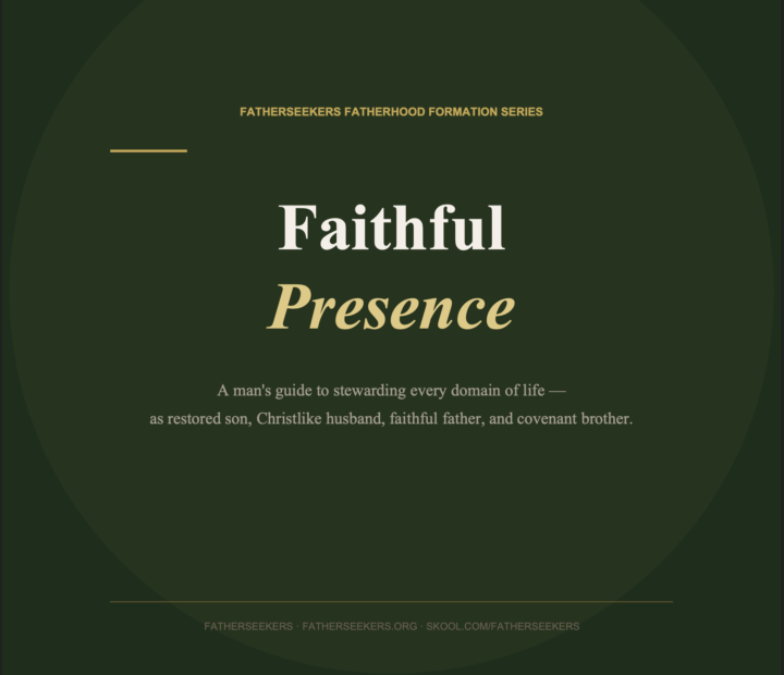 Level Up. New Course. "Faithful Presence" 