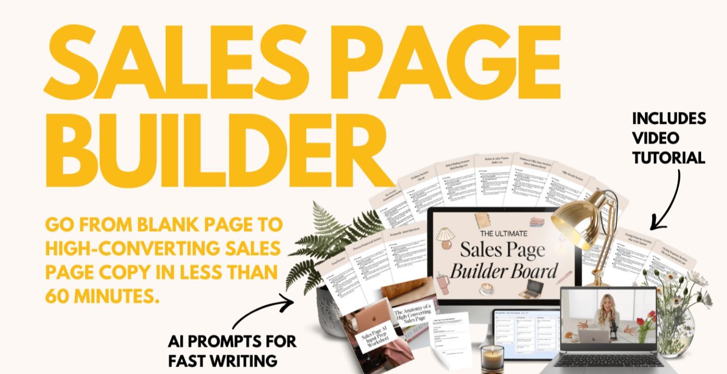 Sales Page Builder