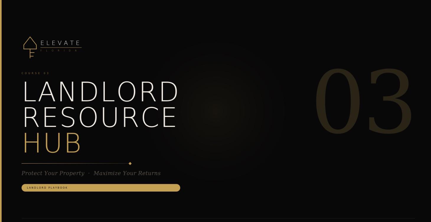 Landlord Resource Hub