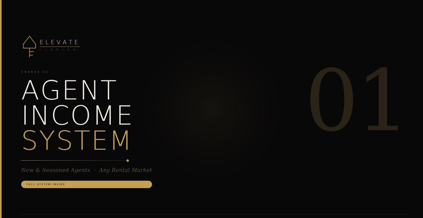 Agent Income System