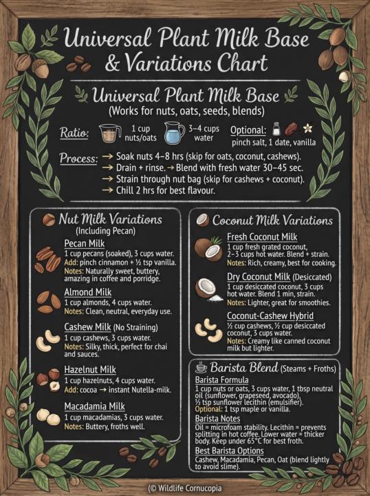 Homemade alternatives to Milk