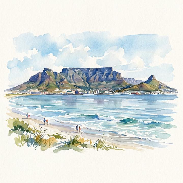 The fairest Cape's Table Mountain!