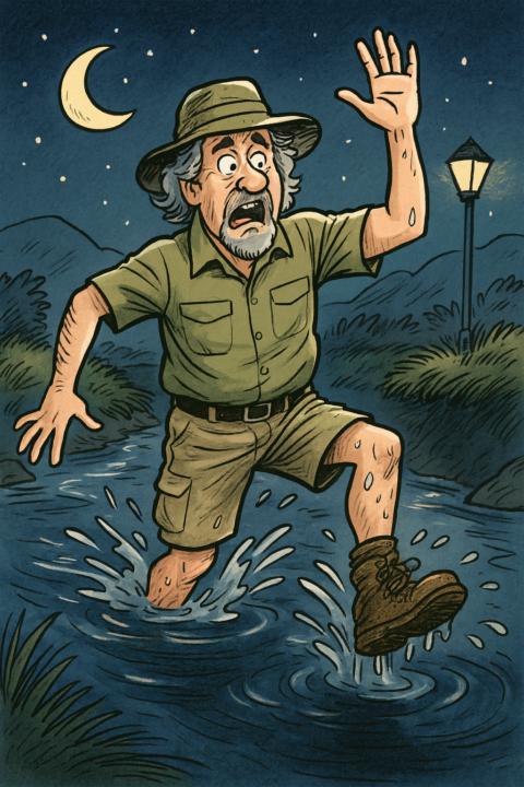 🌙 The Monks Cowl Midnight Splashdown