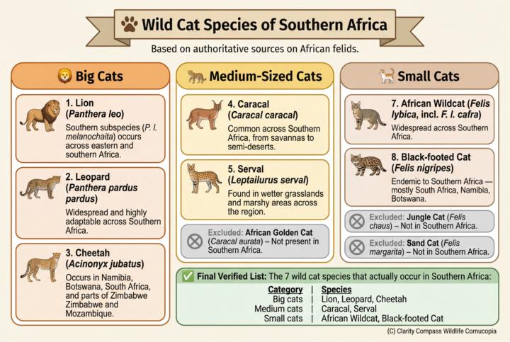 Wild Cats in South Africa