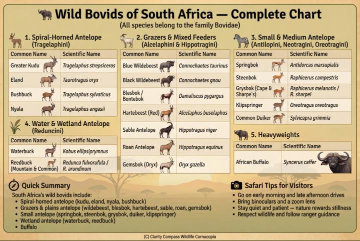 Bovids of South Africa