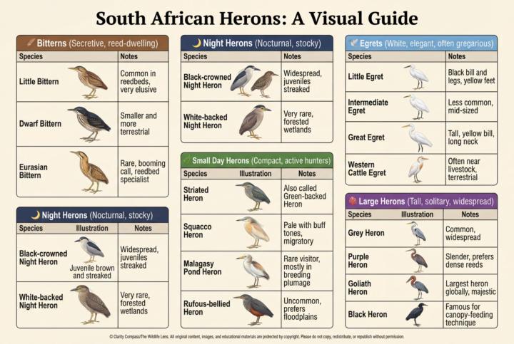 Herons always turn Heads