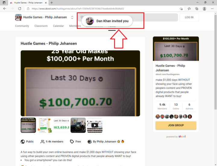 Confirmation about the "7-Figure Accelerator" affiliate link in JVZoo