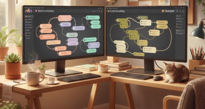 n8n & comfyui 工作流