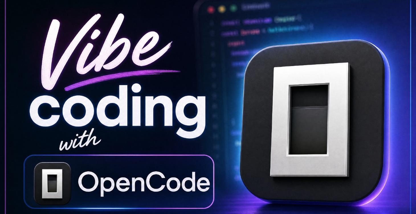 Vibe coding with OpenCode