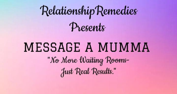 Relationship Remedies