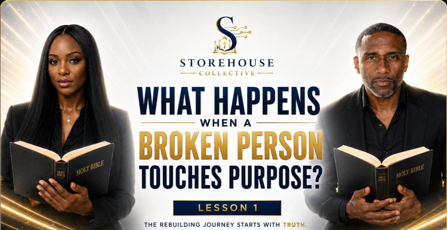 What Happens When A Broken Person Touches Purpose?