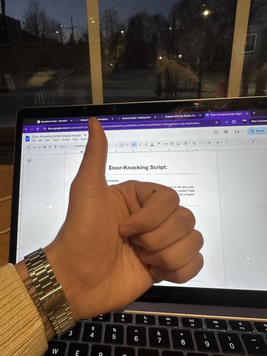 This door knocking script will book your calendar out 📅 