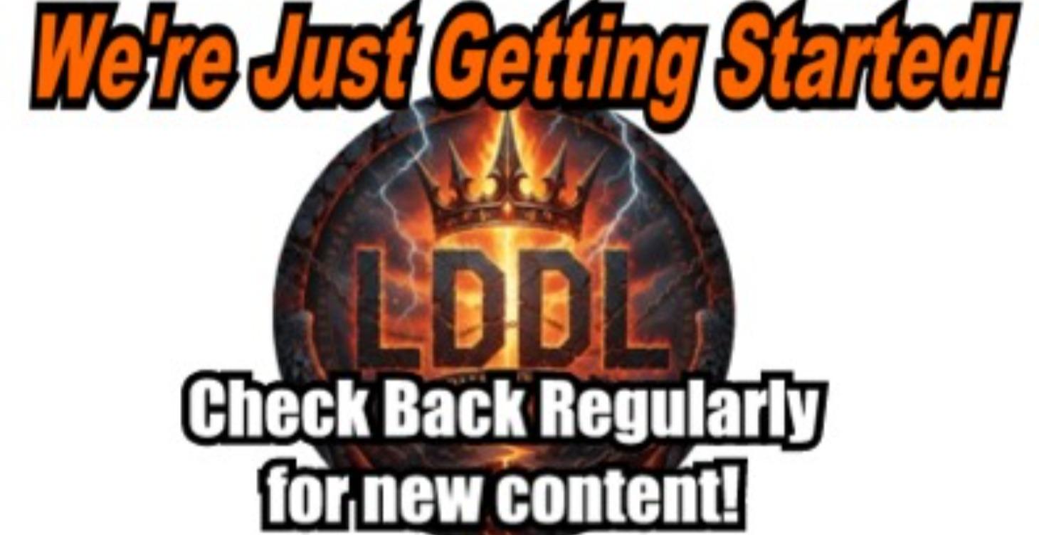 We're Just Getting Started!