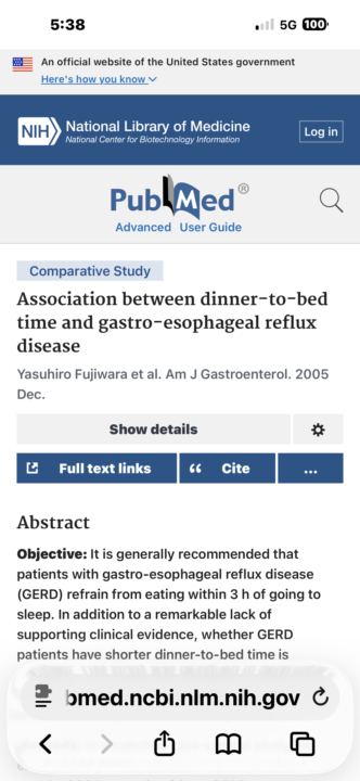 Reflux 
