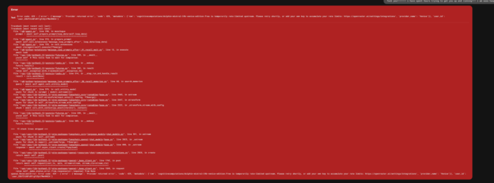 openrouter is garbage...? or am i at fault?