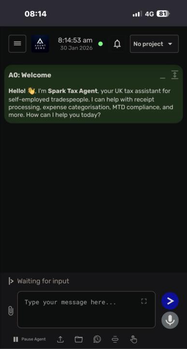 Agent Zero Tax agent 