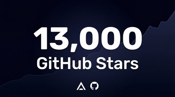 13,000 GitHub Stars ⭐