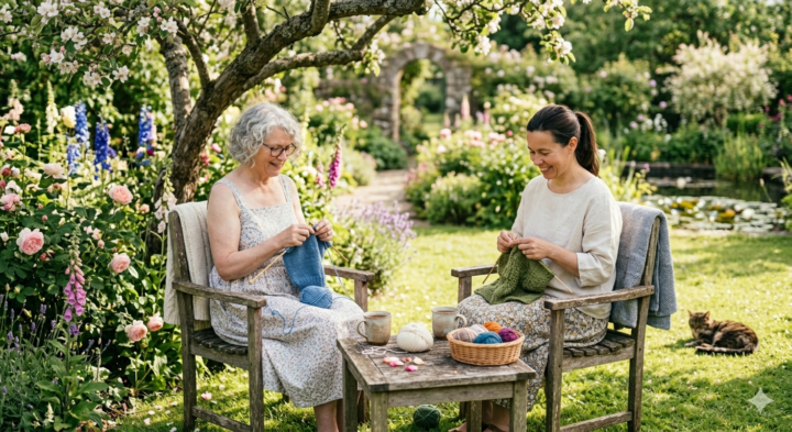 What If You Never Had to Knit Alone Again? 🧶