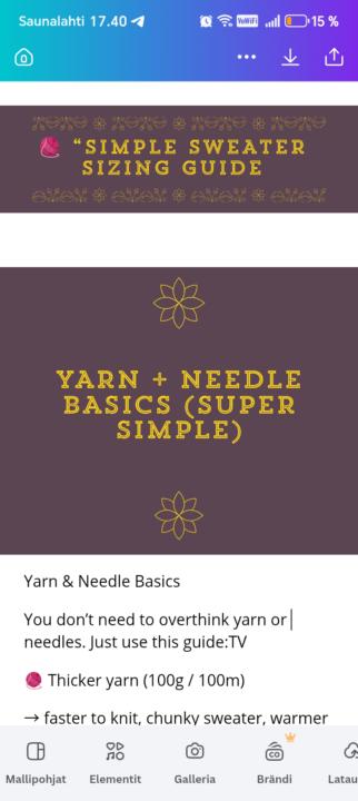 Free Welcome kit🧶