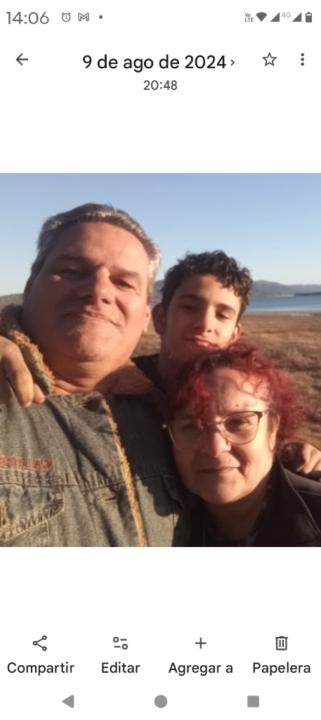 David, nerina y Luciano Graziano