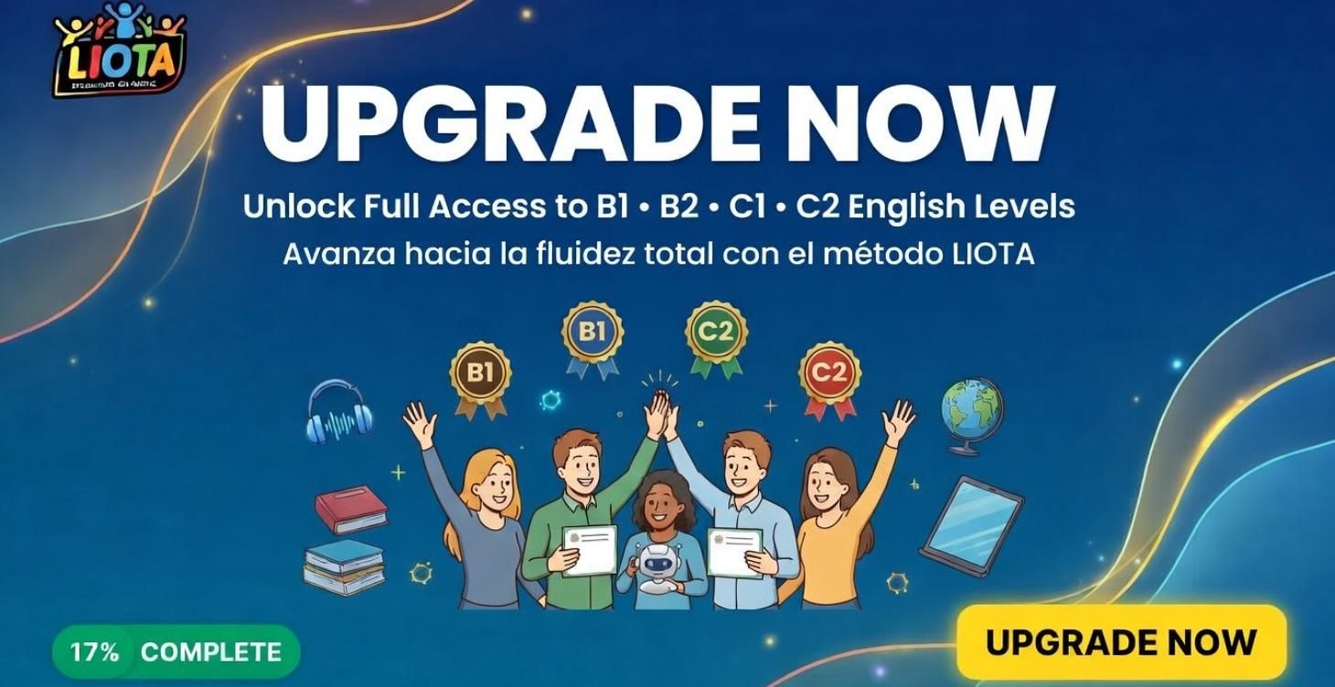 Inglés ESL + profesor + comunidad para hablar vivo