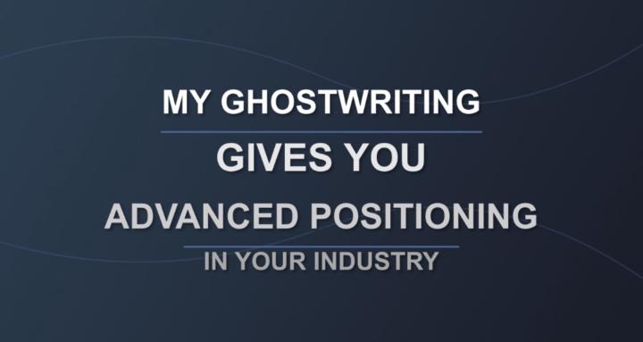 The 6 Week Ghostwriting Launch