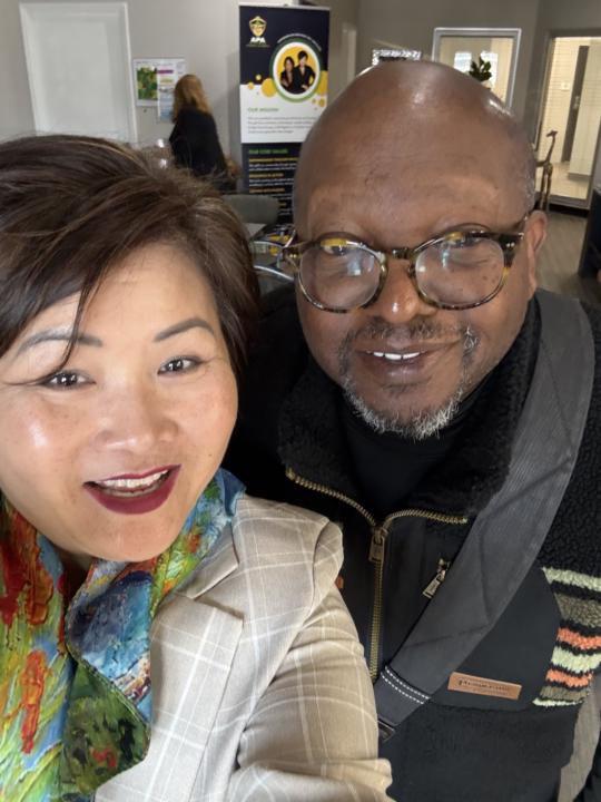 I was in the presence of greatness today yall!!