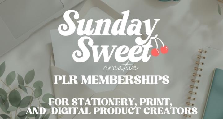 Sunday Sweet Creative PLR