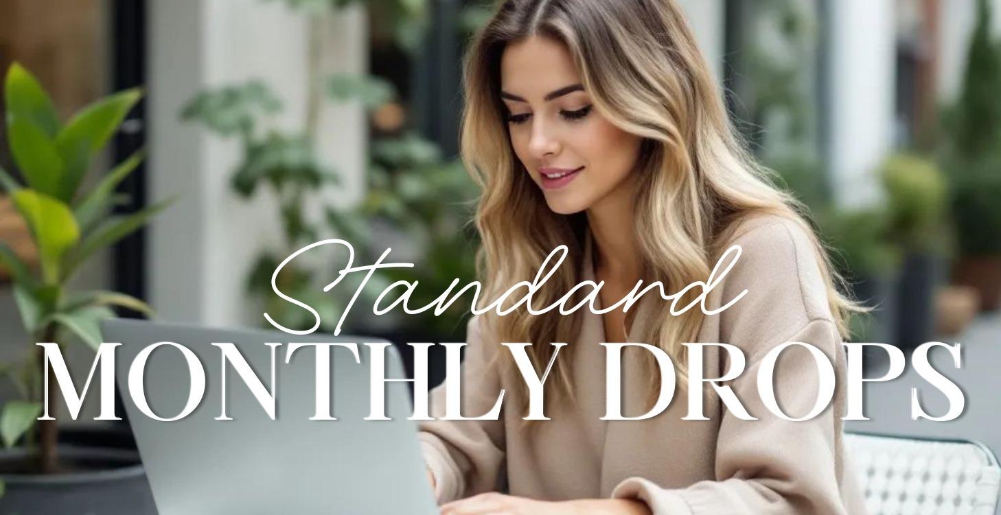 Standard Tier PLR Monthly Template Drops