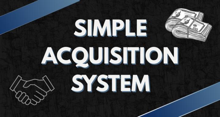 Simple Acquisition System