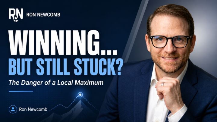 The Danger of Reaching a Local Maximum in Business
