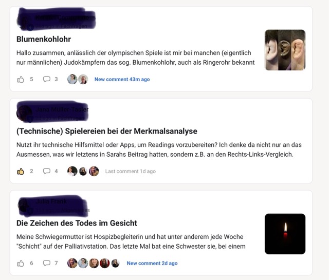 Gesichtlese-Community