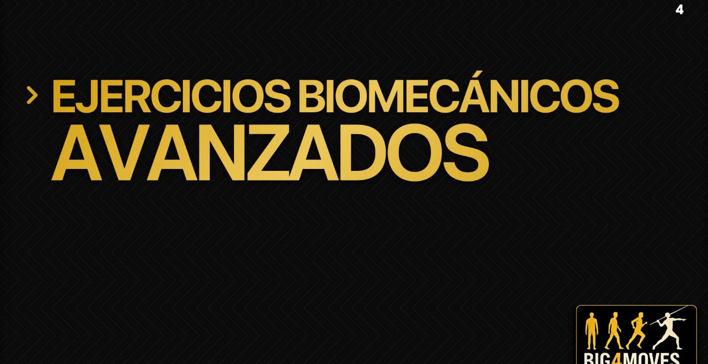 Ejercicios Biomecánicos Avanzados