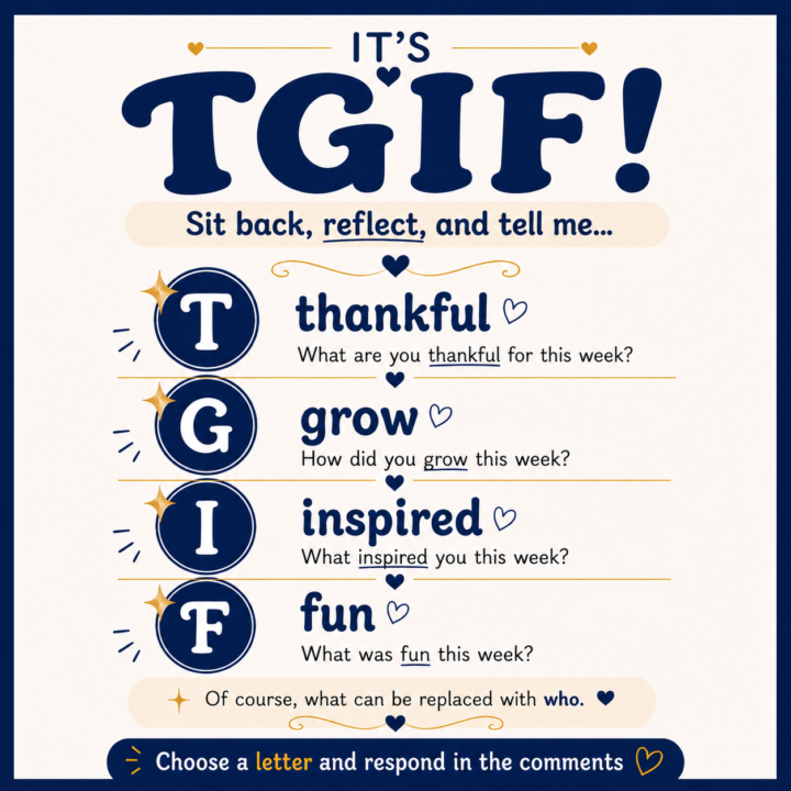 ✨ IT’S TGIF ✨
