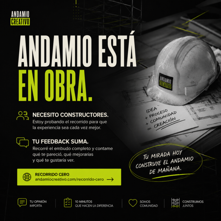 🛠️ Necesito constructores.