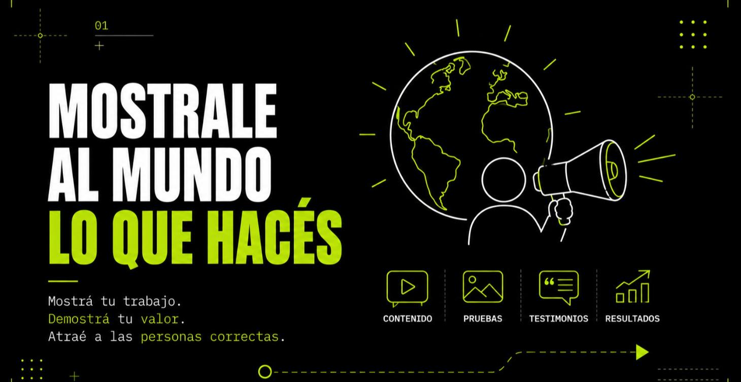 03. Mostrale al mundo lo que hacés