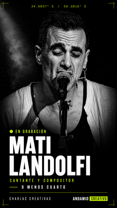Charla #01 — Mati Landolfi · Muy pronto
