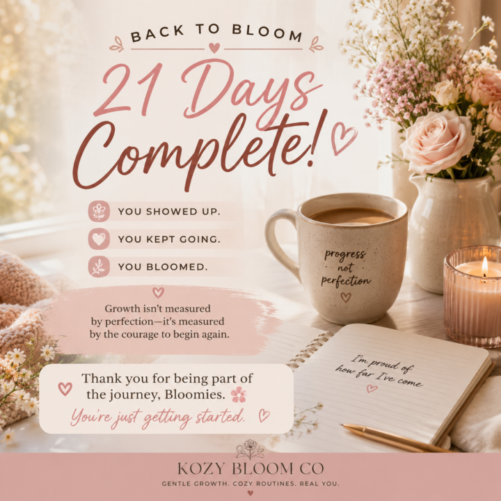 🌸 We Did It, Bloomies! 🌸