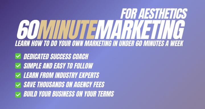 60 Minute Aesthetic Marketing