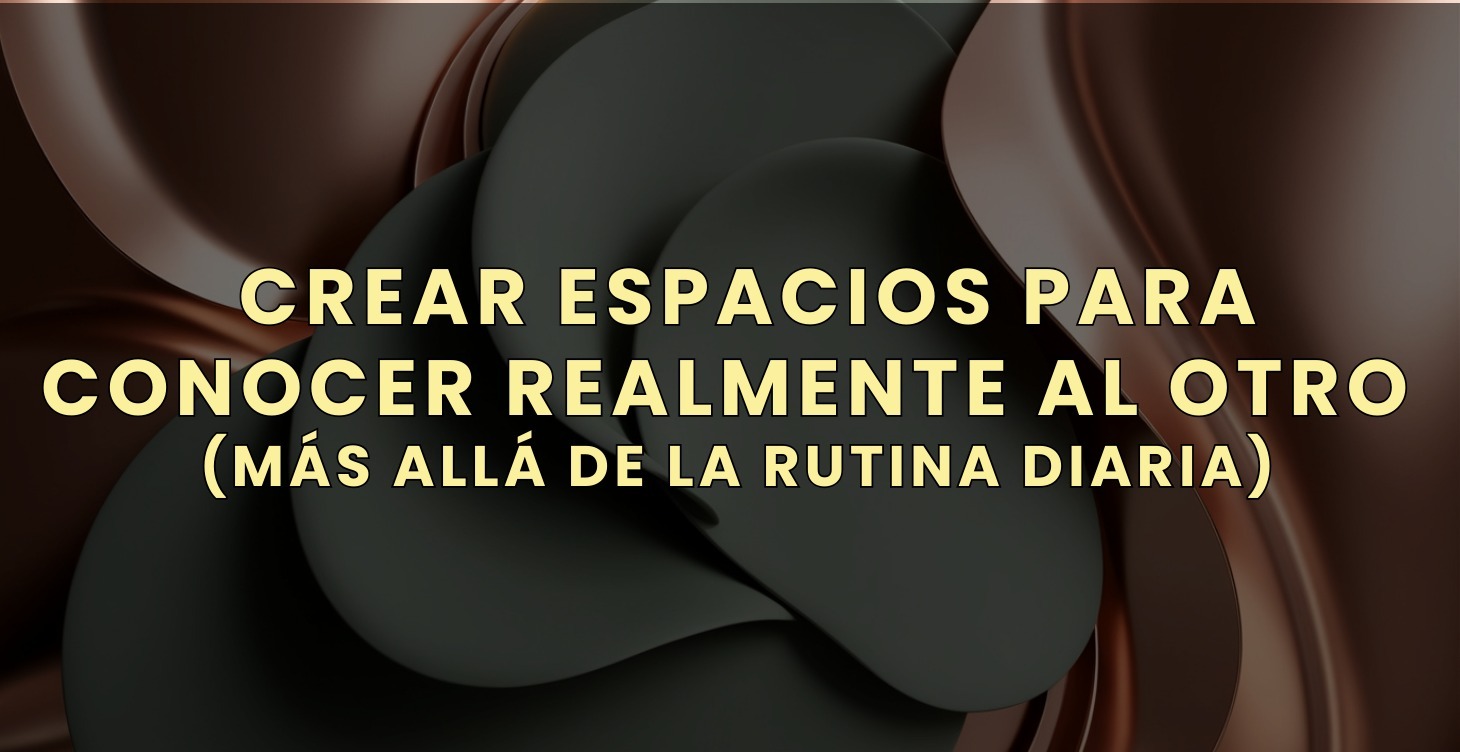 Crear espacios