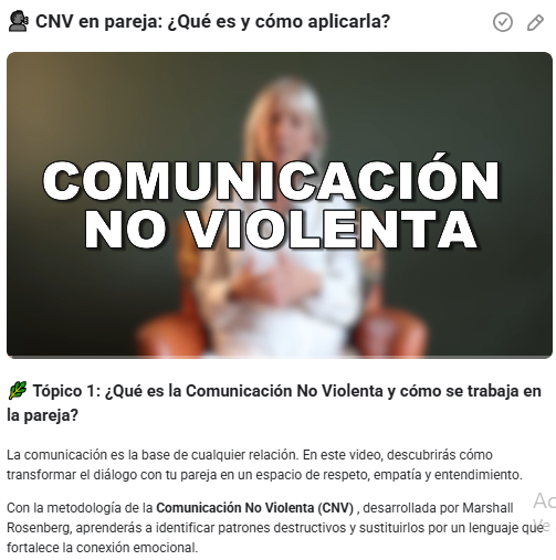 ¡Los cursos del taller de CNV ya están en marcha! 📷