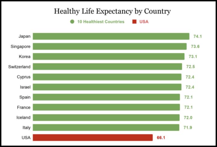 ⏰Healthy Life Expectancy⏰